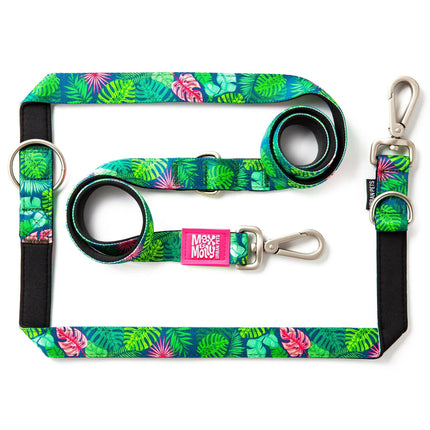 Max&Molly Multi-Leash Tropical - Adjustable Dog Leash, Interesting Pattern, 200cm.