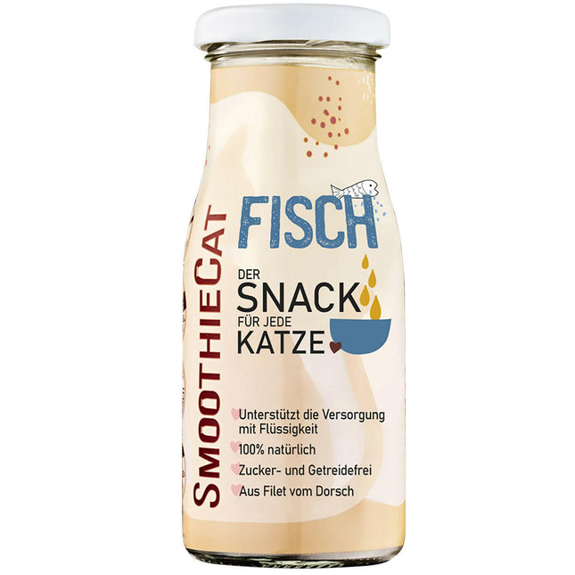 SmoothieCat Fish - smoothie for cats, fish with vegetables.