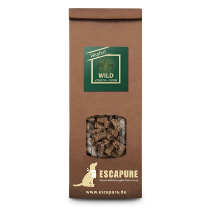Escapure Hupferl Wild - natural dog treats, game meat.