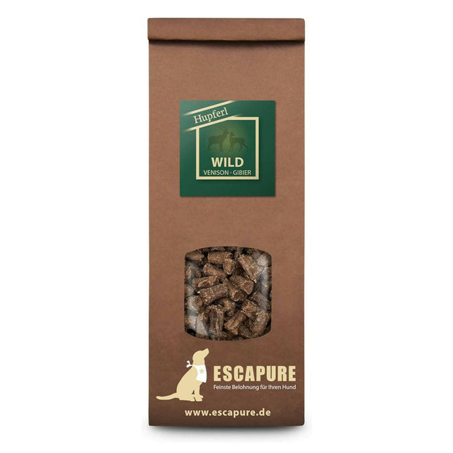 Escapure Hupferl Wild - natural dog treats, game meat.