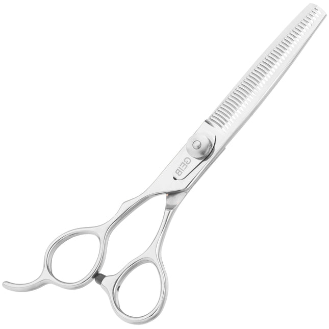 Geib Entree Lefty Thinner - high-quality single-sided thinning shears made of Japanese steel, left-handed, 40 teeth.