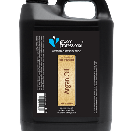 Groom Professional Argan Oil Shampoo - moisturizing shampoo for dogs with argan oil, for dry fur, concentrate 1:10.