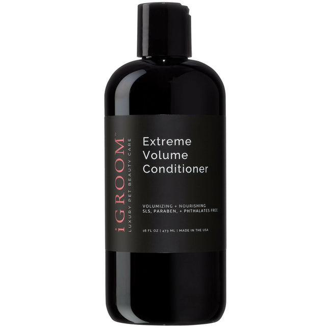 IGroom Extreme Volume Conditioner - volume-boosting conditioner for dogs and cats.