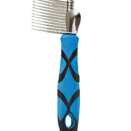 Groom Professional Dematting Comb - Side Tooth for Larger Dogs.