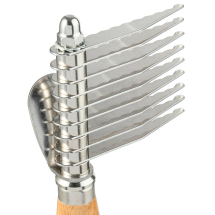 Artero Nature Short Blade Dematter - small side slicker with blades and thumb grip.