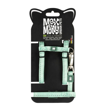 Max&Molly Cat Lead & Harness Set Matrix 2.0 - harness and leash set for cats, with neoprene lining.