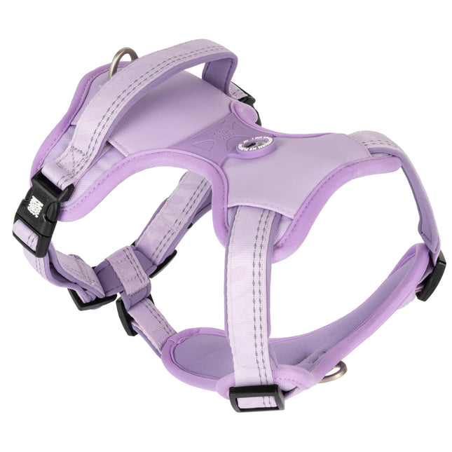 Max&Molly Sport Harness Matrix 2.0 Lavender - adjustable harness for dogs, with QR identifier, purple.
