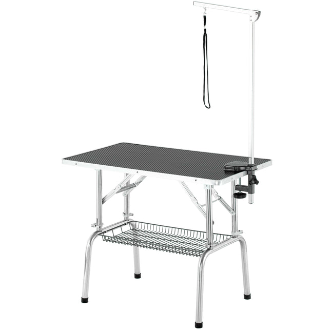Sturdy Grooming Table Blovi 95x55cm - with Height Adjustment Range.