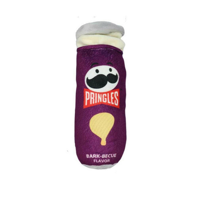 Record Pringles Dog Plush Toy - plush toy for dogs, chips, with squeaker.