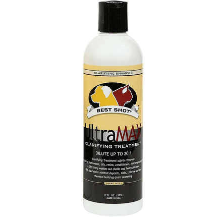 Best Shot UltraMax Pro Clarifying Shampoo - professional, highly efficient clarifying shampoo for 1 wash, concentrate 1:20.