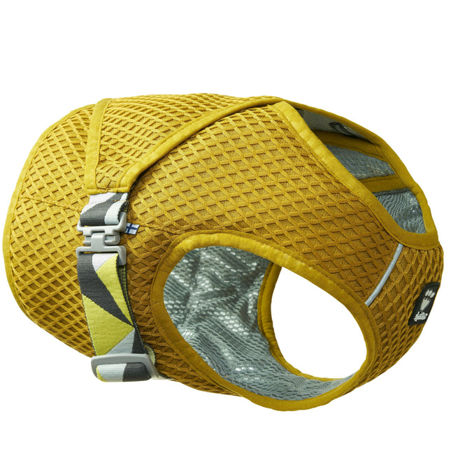 Hurtta Cooling Wrap Turmeric - cooling vest for dogs, mustard - 45 - 55cm.