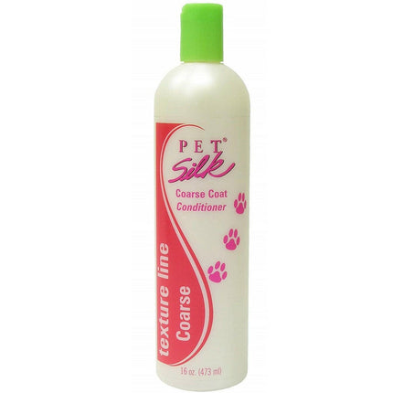 Pet Silk Texturizing Coarse Coat Conditioner - texturizing conditioner that adds volume for breeds with thick, dense fur, concentrate 1:16.