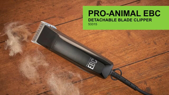 Andis Pro Animal EBC - single-speed corded clipper Snap-On with blade (1.5mm), for home use.