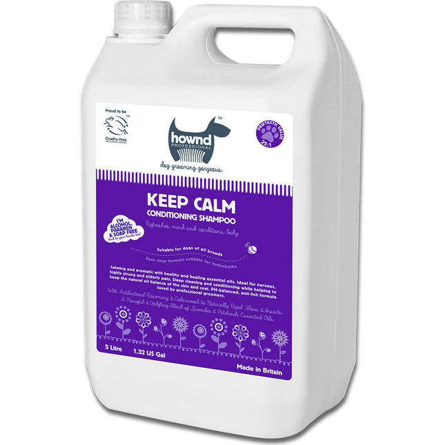 Hownd Keep Calm Conditioning Shampoo - cleansing, soothing-relaxing shampoo for dogs and cats, concentrate 1:25.