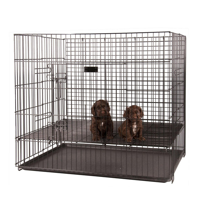 Show Tech Medium Puppy Play Pen - puppy pen with double, adjustable bottom.