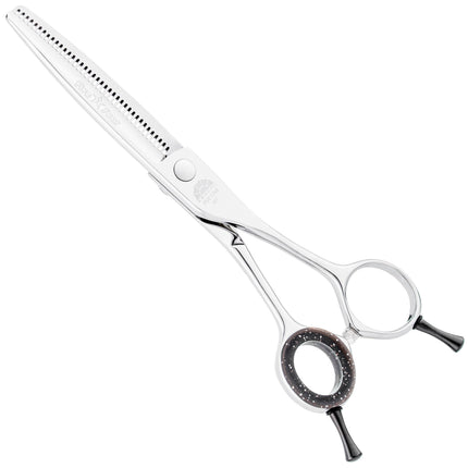 Kenchii Five Star Blenders - Single-sided thinning shears for groomers, 38 teeth with micro-serration