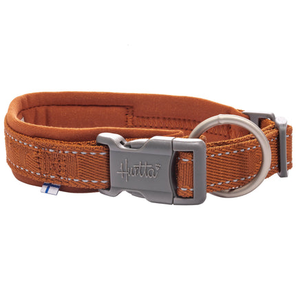 Hurtta Casual Collar Eco Cinnamon - dog collar made from recycled materials - 20 - 30.