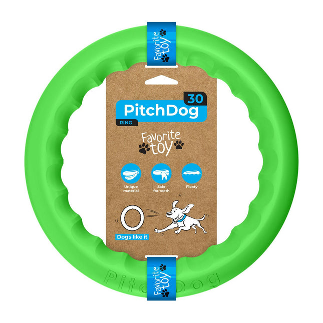 PitchDog Ring - ring for large dogs, gentle on teeth.