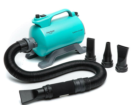 Shernbao Super Cyclone 2600W - single motor table dryer, smooth airflow adjustment, two-stage temperature control, 95 l/s.