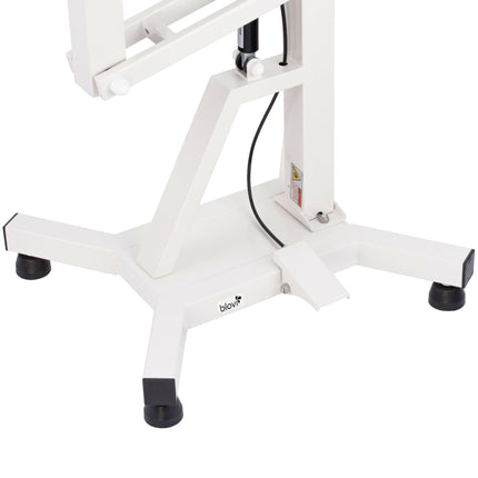 Blovi Luce Air Lift LED Grooming Table - grooming table with illuminated and rotating top, pneumatic lift.
