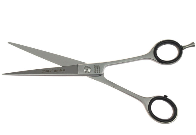 Gotta Solingen Straight Scissors (18.5cm) with Single-Sided Micro-Shear.