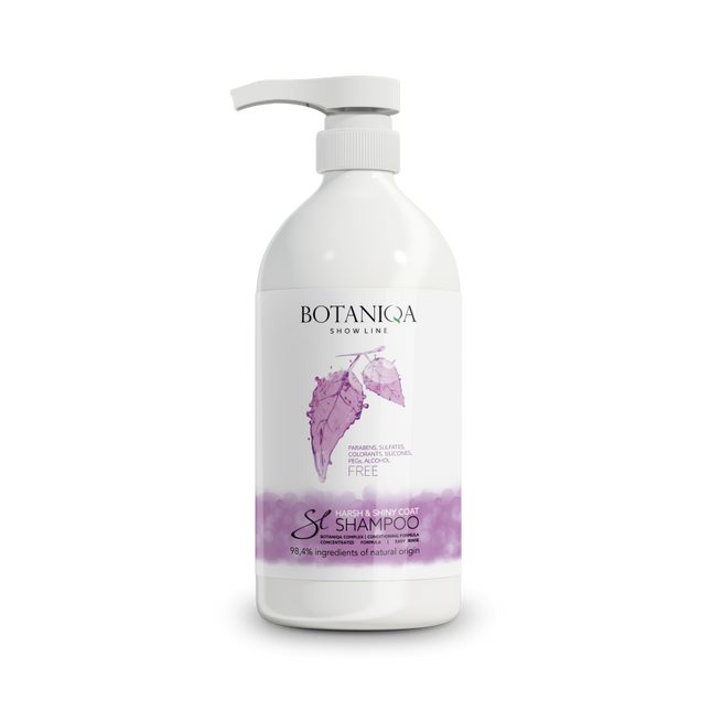 Botaniqa Show Line Harsh & Shiny Coat Shampoo - shampoo for rough-coated dogs.