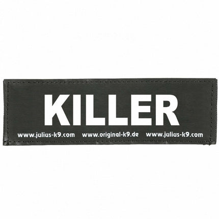 Julius K9 Killer Patch 2pcs - patches for Julius harnesses, with Velcro.