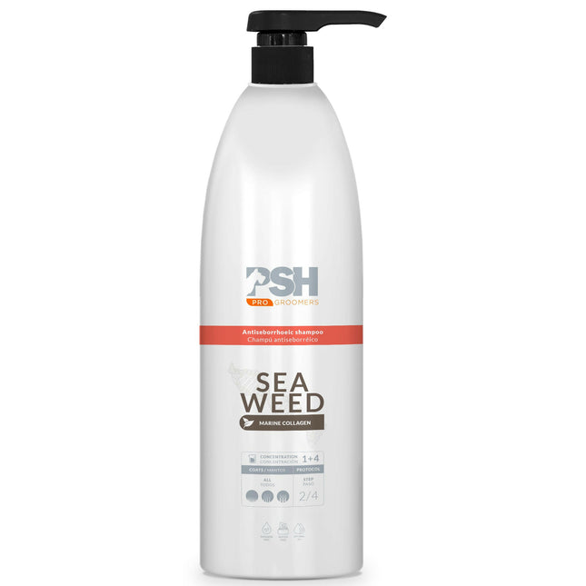 PSH Pro Seaweed Shampoo - anti-seborrheic shampoo for dogs and cats, with seaweed, concentrate 1:4.
