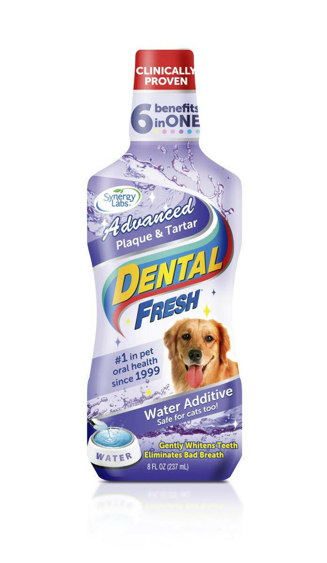 Dental Fresh Tartar and Plaque - oral hygiene liquid for dogs and cats, water additive.