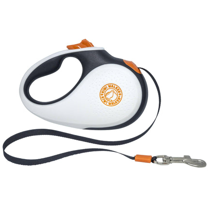 Kiwi Walker Retractable Dog Leash 5m - automatic leash with a 5m tape, size L.