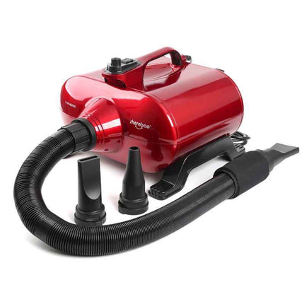 Shernbao Typhoon Red Dryer 3000W - powerful, dual-motor table dryer 150 l/s, red