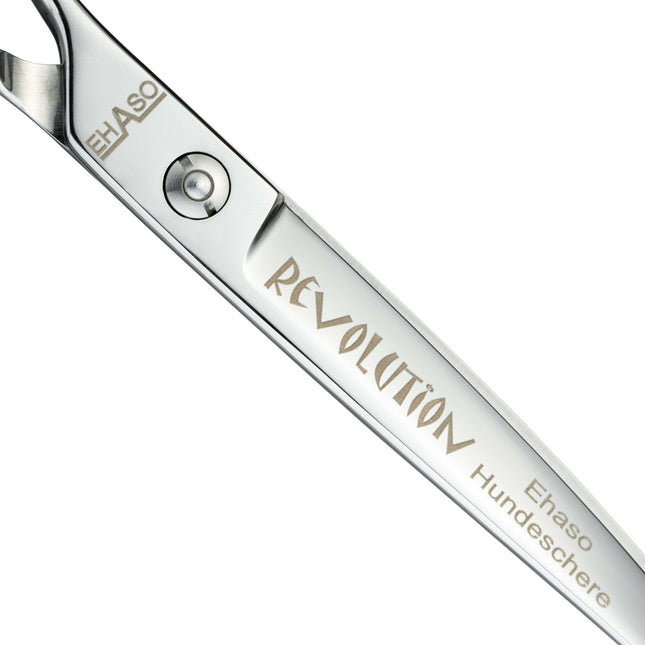 Ehaso Revolution Professional Lefty Curved Scissors - professional curved scissors made of the highest quality, hard Japanese steel, left-handed.
