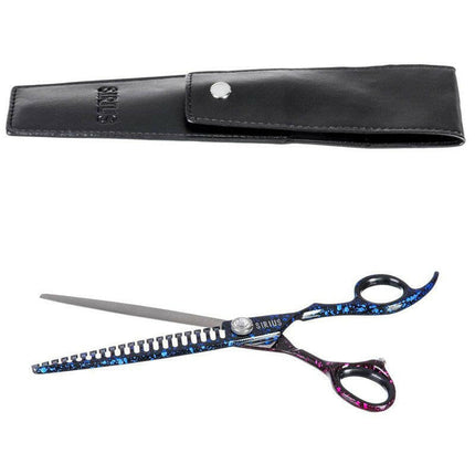 Sirius Left Chunker - single-sided thinning shears for left-handed users, 26 teeth.