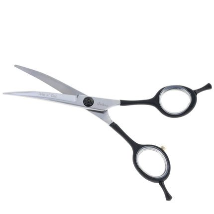 Geib Gator Trim 'n' Cut Curved Scissors - lightweight, sharp, and handy curved scissors with a Teflon handle and thin blades