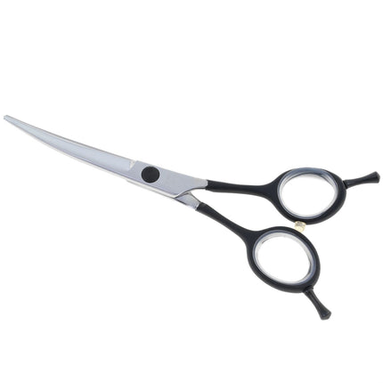 Geib Gator Trim 'n' Cut Curved Scissors - lightweight, sharp, and handy curved scissors with a Teflon handle and thin blades