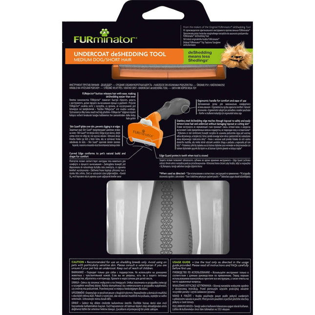 FURminator for Short-Haired Dogs.