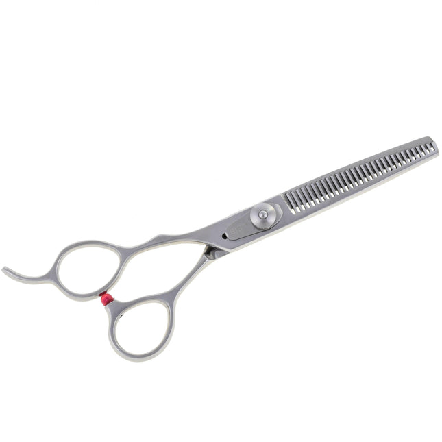 Geib Gator Lefty Thinning - left-handed thinning shears made of Japanese stainless steel, 30 teeth.