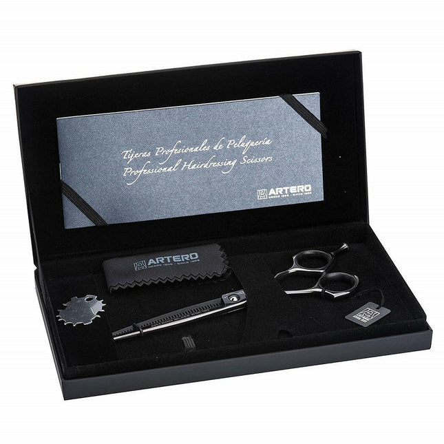 Artero Thinning 40T - professional single-sided thinning shears made of Japanese steel, with a titanium coating, 40 teeth.