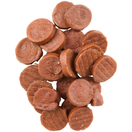 Flamingo Hapki Rabbit Coins - dog treats, rabbit slices.