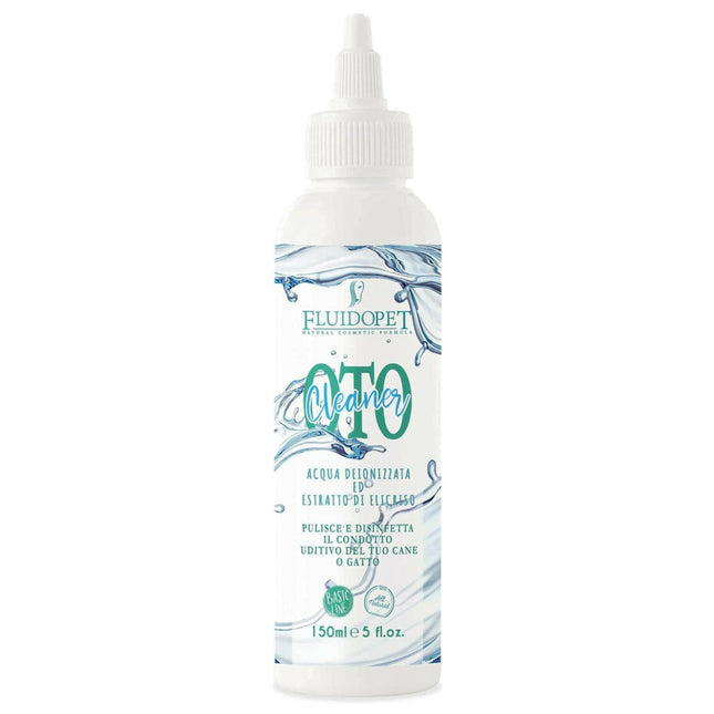 FluidoPet Ear Cleaner - liquid for cleaning the ears of dogs and cats, with helichrysum extract.