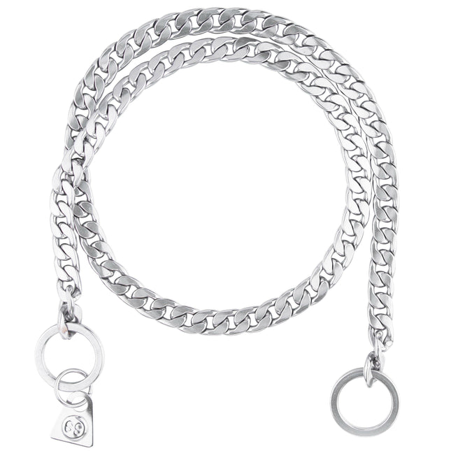 Show Tech Flat Link Show Chain Stainless - stainless steel exhibition chain - 85cm.