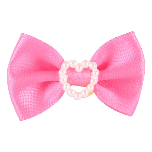 Show Tech Candy Bows 50 pcs - handmade bows on elastic, for dogs.