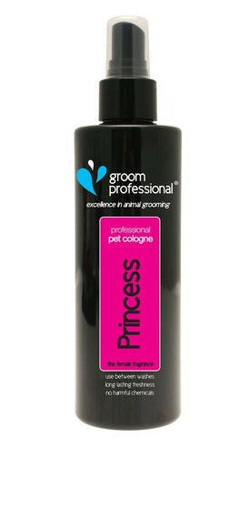 Groom Professional Princess Cologne - scented toilet water for dogs.
