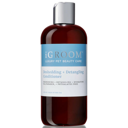 IGroom Deshedding & Detangling Conditioner - dog conditioner that facilitates combing and removes undercoat.