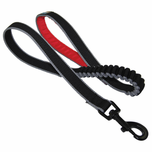 Kurgo Springback Leash - running leash for dogs with shock absorber.