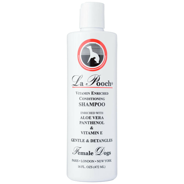 Les Poochs Vitamin Enriched Shampoo (for females) - luxurious vitamin shampoo for female dogs, concentrate 1:14.
