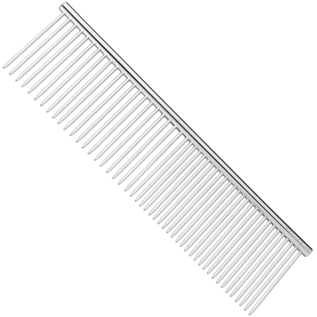 Madan Professional Extra Long Pin Comb - professional, extremely durable comb with a mixed tooth spacing of 50/50 and long pins..