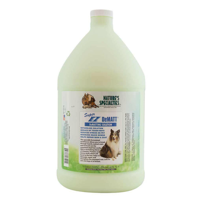 Nature's Specialties EZ DeMATT - detangling conditioner that facilitates combing and removes undercoat, concentrate 1:12.