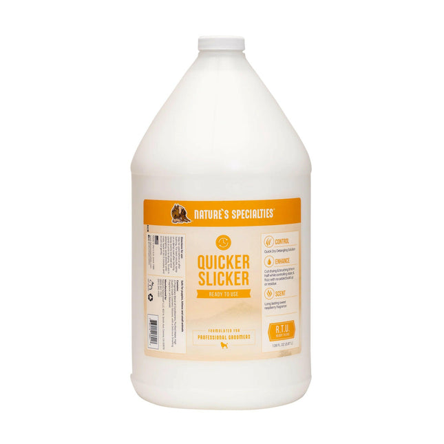 Nature's Specialties Quicker Slicker Spray - detangling conditioner for dogs and cats.