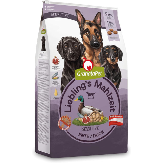 GranataPet Sensitive Duck - grain-free dry food for sensitive dogs, with duck